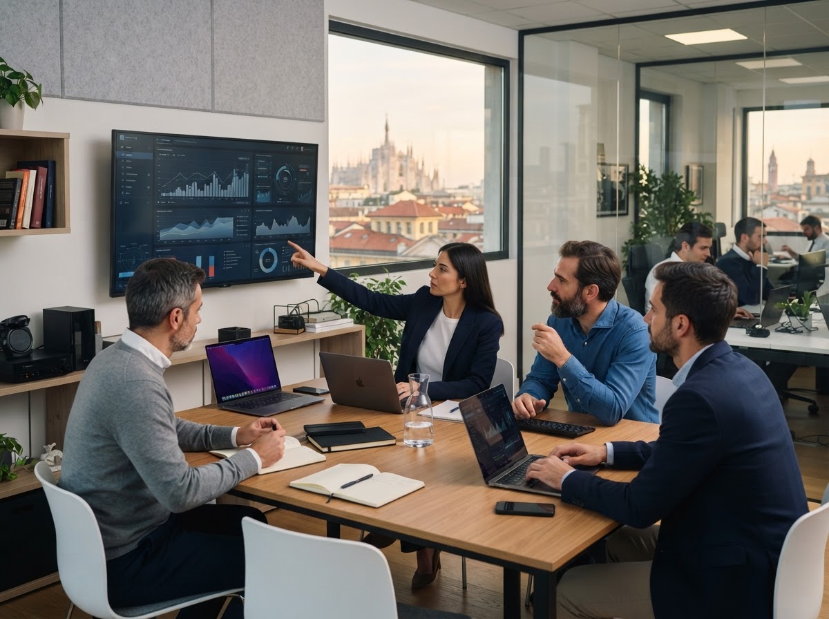 Lampo Rendecto Ai - ambiente di lavoro dedicato all'analisi dei dati finanziari